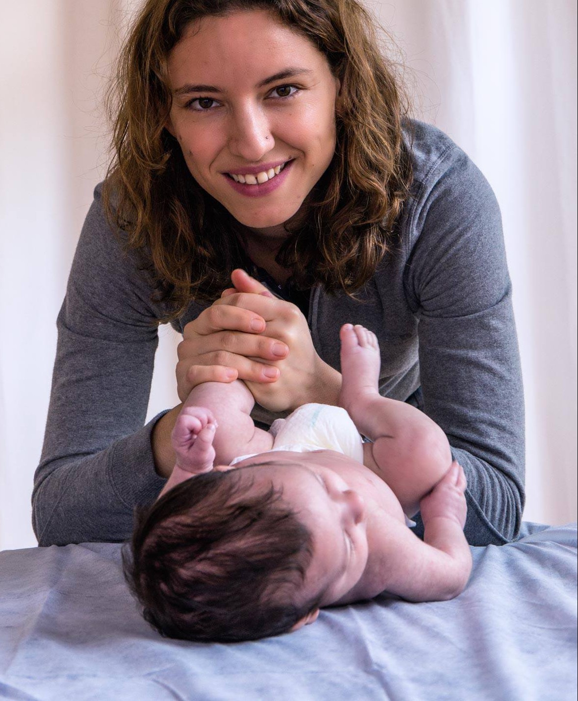 Masaje infantil Fisioterapia Mi Kin
